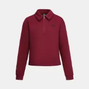 【UNDER ARMOUR】UA 女 APAC LNY Fleece 半開襟長袖帽T_6014320-625