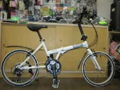 【冠鑫自行車】AIBIKE ICORE 20吋 21速 SHIMANO 折疊車 小折 白色 高雄