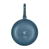 【義廚寶】義大利製翡冷翠系列陶瓷深炒鍋30cm(單鍋/電磁爐適用)