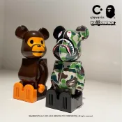 ☆AirRoom☆【現貨】BAPE BE@RBRICK cleverin 聯名 庫柏力克 公仔 加護靈 空氣清淨