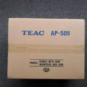 代購服務 TEAC AP-505 立體聲 擴大機 AP505 功放 後級 黑/銀色 全新 220-240V