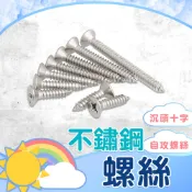 【304自攻螺絲】M4 攻牙螺絲 高扭力螺絲 白鐵螺絲 高張力螺絲 水泥螺絲 壁虎 十字 粗牙螺絲 大扁頭螺絲 螺絲釘