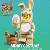 《Bunny》LEGO 樂高 71051 10號 兔子裝扮 第28代動物裝扮人偶包