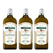 【Monini】莫尼尼濃郁果香特級初榨橄欖油500mlx3瓶 (可生飲/出廠酸價0.23%/2026冬奧官方橄欖油)
