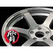 【五股泓越經銷】全新 泓越 MAXX 鋁圈 16吋 旋鍛 M837 高亮銀  類TE37 輕量化 六爪 深唇 海拉風