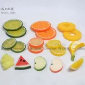 (MOLD-A_037)水果切片 仿真水果假水果仿真橙片檸檬片蘋果 菠蘿 鳳梨 西瓜 香蕉片