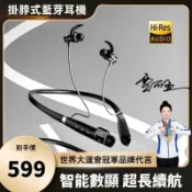 東方國際精品 （爆款熱賣）（國際精品）【免運】耳機 新款掛脖式耳機 掛脖式真無線藍芽耳機 運動跑步專用耳機 長續航 高清通話 頸掛式高端耳機 防水防汗