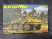 RFM 麥田模型 1/35 二戰德軍 Sd.Kfz.234/2  PUMA  八輪裝甲車（全內構）