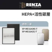 適用 三菱重工 SP-ME32A SP-ME32A-T 智慧感應空氣清淨機 FHS-32E1 FMS-32E 濾網
