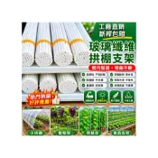 (店+)[廠家直營]大棚支架拱桿蔬菜秧苗溫室骨架實心玻璃纖維桿棒子育苗菜地小拱棚