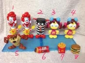 （請先詢問：3號整理箱） 麥當勞 四小福 麥當勞叔叔 漢堡神偷 大鳥姐姐 大茲 （單賣區）