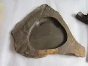 好物推薦~天下第一自然形 溫潤如玉 發墨如油的天然魯硯 文房妙品