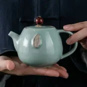 協貿國際日用品生活8館 陶瓷泡茶壺紫砂西施壺單壺家用功夫茶具現代家用簡約套裝汝窯茶器
