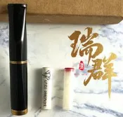 【瑞群煙具】台灣現貨附發票火速發貨 天然黑牛角濾嘴 可用大象丹尼古特濾芯 有效過濾焦油 扁嘴濾嘴