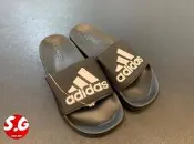 S.G ADIDAS ADILETTE SHOWER 休閒 運動 輕量 防水 拖鞋 男女鞋 黑白 F34770