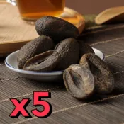 【 赤柑食品 】- 甘草無籽橄欖 360克 X5 ( 蜜餞 果乾 橄欖 甘草橄欖 甘草 無籽 古早味 零食 )