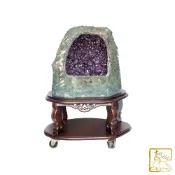 巴西手打洞紫水晶洞 125kg 原皮紫晶洞
