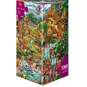 【雷諾瓦】異國動物世界/2000片拼圖/Berman/HEYE(中秋送禮/中秋禮物/益智/桌遊/療癒/收藏)