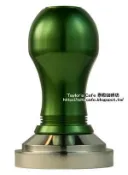 【TDTC 咖啡館】Walter Tamper 同心圓圖形-義式咖啡填壓器 / 填壓棒 PT-102G(綠)【缺貨】