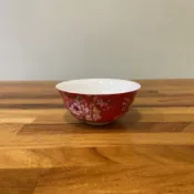 [Chengyuan***] 台灣製造 花團錦簇中反口杯 客家花布杯 台灣丞漢 反口杯 薄茶杯 茶具 台灣茶杯 花卉茶杯