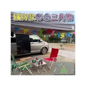 (店+)露營風 馬卡龍三角旗 生日派對 野餐 露營 帳篷佈置 周歲派對 聖誕派對 三角布旗 慶生佈置 派對生日旗 DIY佈置