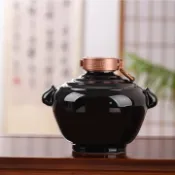 全球選品1館 生活百貨 景德鎮陶瓷雙耳酒罈空酒瓶3/5/斤仿古裝飾家用密封空酒壺酒具