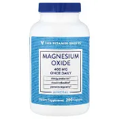 【iHerb】The Vitamin Shoppe, 氧化鎂，400 毫克，200 粒膠囊