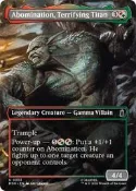 Abomination, Terrifying Titan / 駭人怪物惡煞【MSH U】