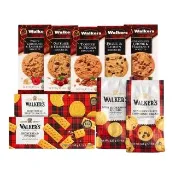 【Walkers 蘇格蘭皇家餅乾】經典迷你奶油、巧克力、蔓越莓餅乾_盒裝、袋裝_(9種口味)