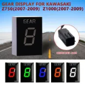 萬物優選鋪 48H出货台灣現貨【現貨】專用川崎 Kawasaki Z750 2006 - 2009 Z1000 檔位顯示器 檔顯 1-6檔 防