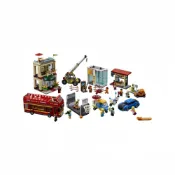 (店+)【CATTYLEGO 貓咪樂購】樂高 城市系列 首都城市中心廣場 塑料積木 1211pcs 60200