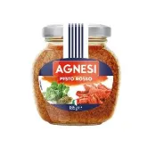 【AGNESI】義式蒜香義大利麵醬 油漬風乾蕃茄口味 185gx1罐