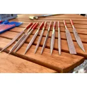 鑽石銼刀 銼刀 磨刀 10支組 180mm長