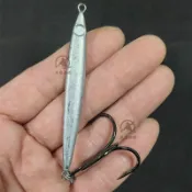 【遠投鐵板路亞】三本錨鉤 魚鉤 探釣錨魚 長條路亞假餌 鐵板路亞 白帶魚鉤 微物路亞 釣魚漁具 垂釣 細長三爪