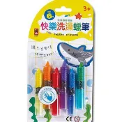 【寶雅線上買】FOOD超人快樂洗澡蠟筆-6色