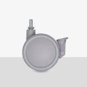(店+)【AXL Global】M8尼龍雙輪替換輪 xx良品層架輪/IKEA層架專用煞車輪/M8替換輪/煞車輪 (台灣製造)