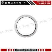《※台灣之光※》全新BENZ 賓士 W211 升級AMG E63款前保桿專用電鍍霧燈框 E280 E200 E240