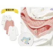 現貨 18M/81cm 法國小帆船 Petit Bateau 男寶 長袖包屁衣 3件組 動物