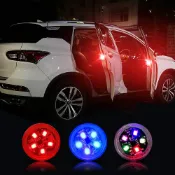 (店+)【折折小舖】無線車門警示燈 (自動感應/LED爆閃) 開門防撞燈 免接線 汽車改裝 安全燈 通用款