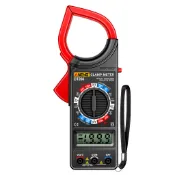 ANENG DT266 LCD 1999 計數數字真有效值專業鉗形表 AC/DC 電流電壓測試儀萬用表鉗形電流表帶 LC