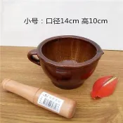 【搗蒜器】 杵臼 搗碎器 擂缽搗蒜器擂辣椒 家用 擂皮蛋 擂米糊 擂茶缽 陶瓷研磨器 廚房用 蒜臼子