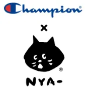 Ne-net x Champion￥13,200 NYA－小黑貓長版T 黑/灰