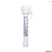 Kkmoon 游泳池浮動溫度計易於閱讀的熱圖水溫測試工具, 帶用於水療池池池塘熱水浴缸的弦
