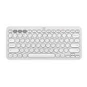 Logitech 羅技【 Pebble Keys 2 K380s 跨平台 藍牙鍵盤 】輕薄設計 石墨灰/珍珠白/玫瑰粉