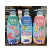(店+)【快潔適】博寶兒 柔護系列  佩佩豬 Peppa Pig粉紅豬小妹 洗髮露/沐浴露/泡泡浴_500ml