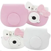 台北車站 華斯達克 現貨 佳美能 For FUJIFILM mini Hello Kitty 拍立得專用皮質相機包 