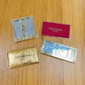 隨身鏡 化妝鏡 聖誕限量鏡子 奢華銀框方形鏡 金色隨身鏡 桃色陷阱隨身鏡 星空隨身鏡 YSL 聖羅蘭 coco彩購 鏡子
