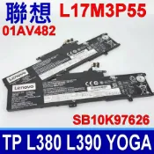 筆電達人 LENOVO L17M3P55 電池 ThinkPad L380 L390 01AV482 SB10K97626