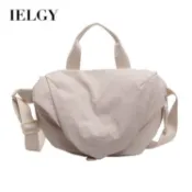 IELGY 斜背包 健身騎行尼龍單肩斜挎餃子包