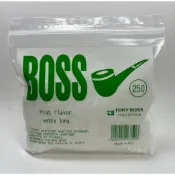 ★小綺子 煙具★BOSS 薄荷酷涼 6mm*22mm 250顆/包 加長 捲煙濾芯 捲煙濾嘴 現貨不用等 新品上市！
